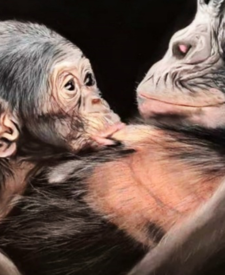 Detail 2 of Mother's Love by Deimante Bruzguliene